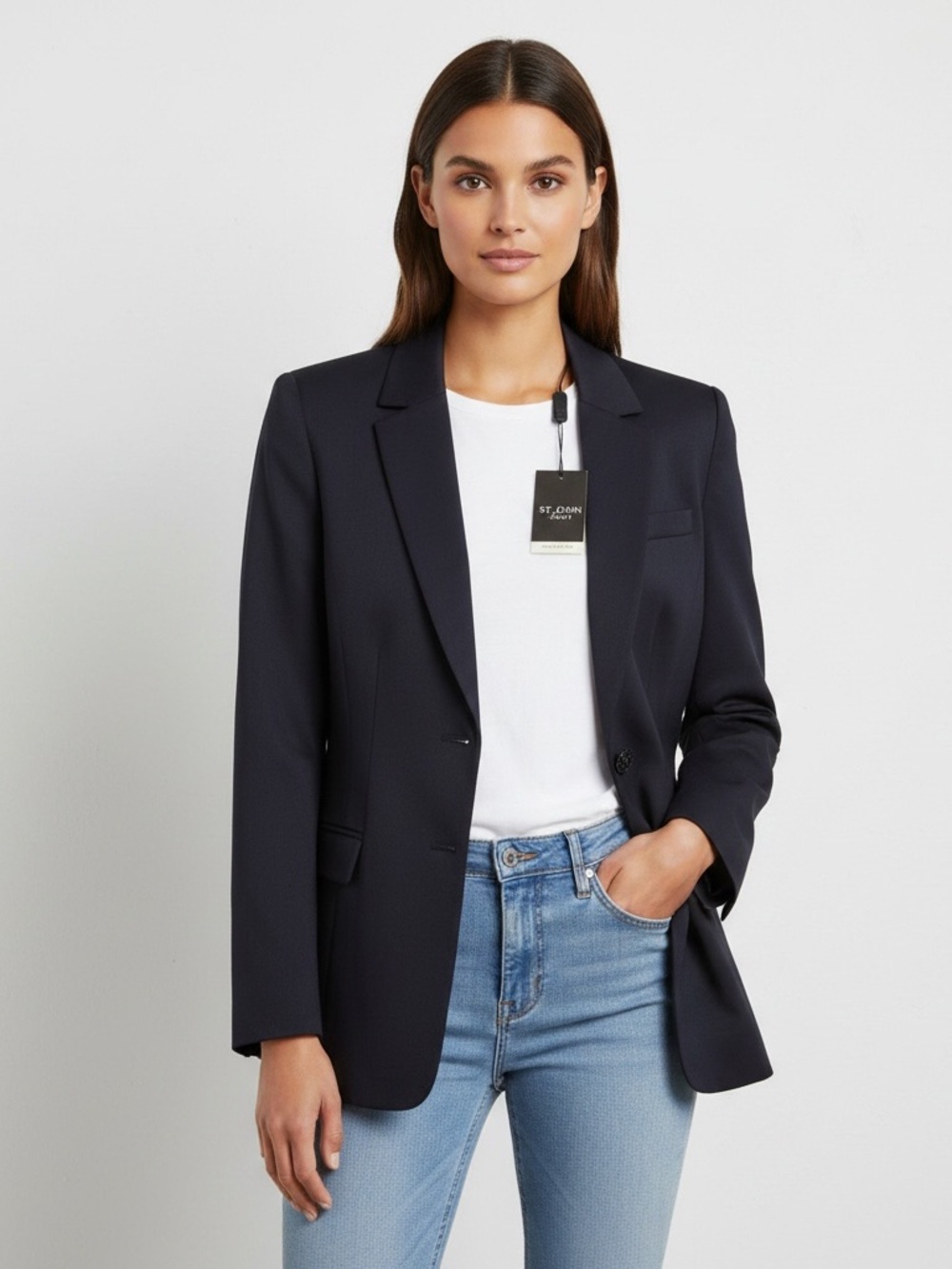 St. John Collection Black Women's Dress Blazer